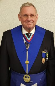 Photo Michael Holland, Provincial Grand Master for Herefordshire
