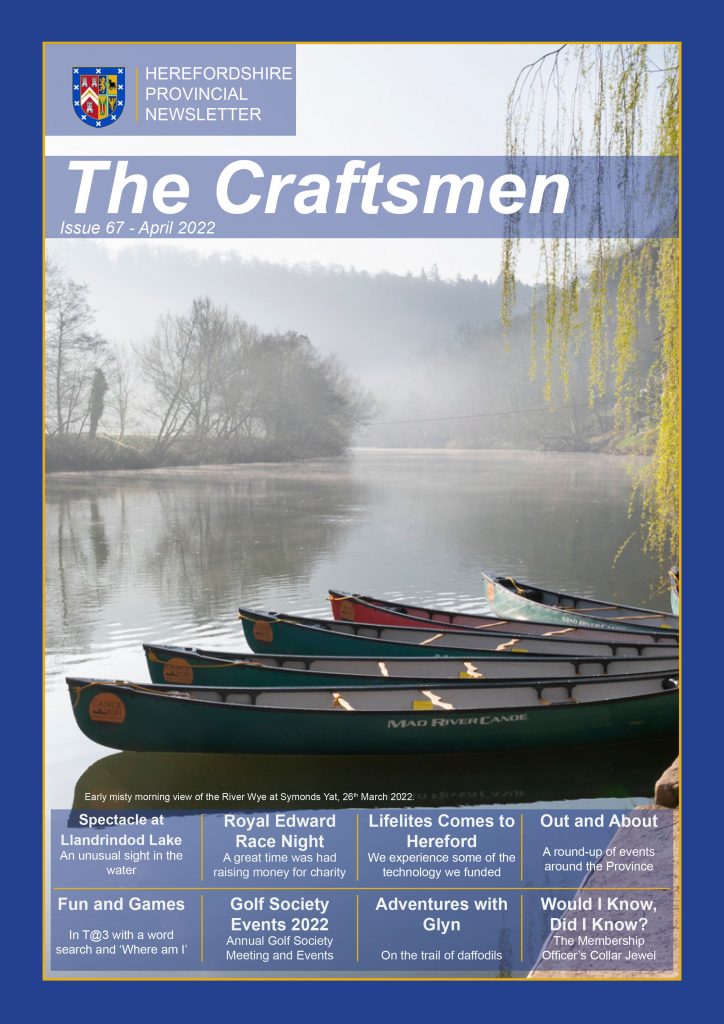 Front cover the Craftsmen Issue 67 Ye Olde Ferrie Inn, Symonds Yat West