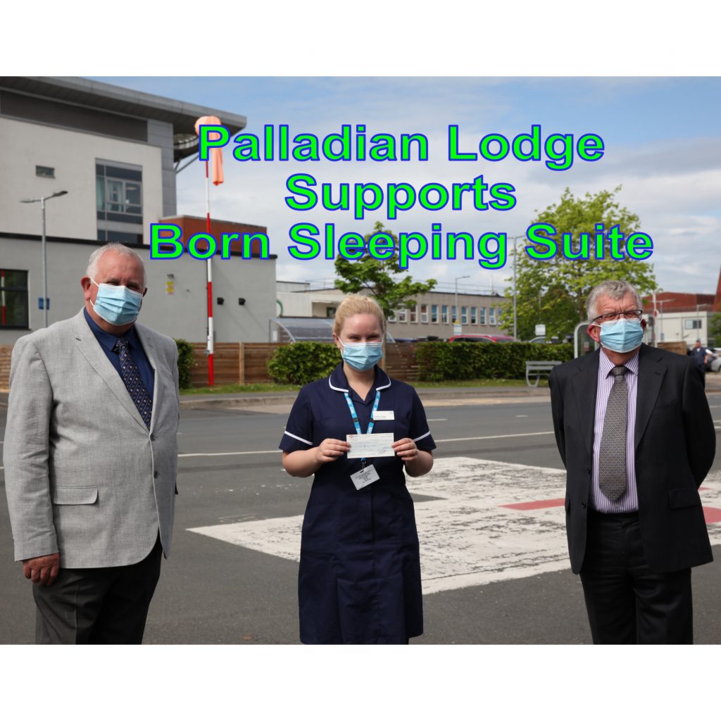 Palladian Lodge donation to Born Sleeping Appeal