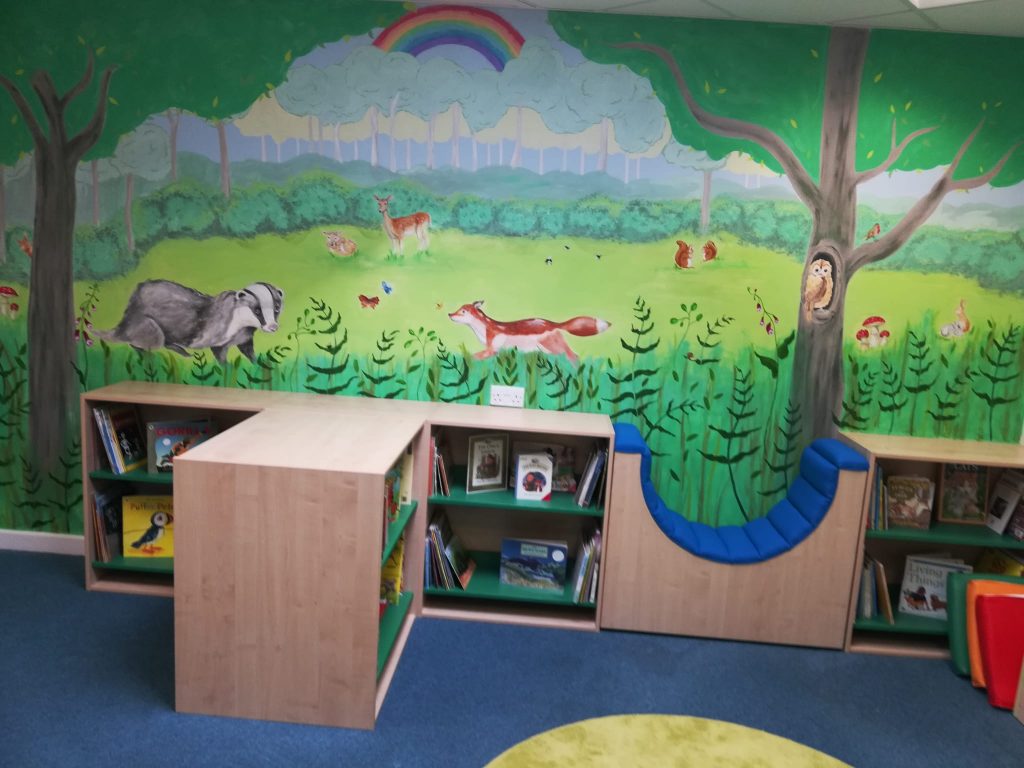Opening of the new library at BlackMarston School 12 Sept 2022