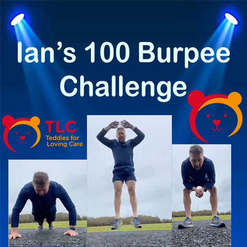Ian Pritchard Arrow Lodge 100 Burpee Challenge poster