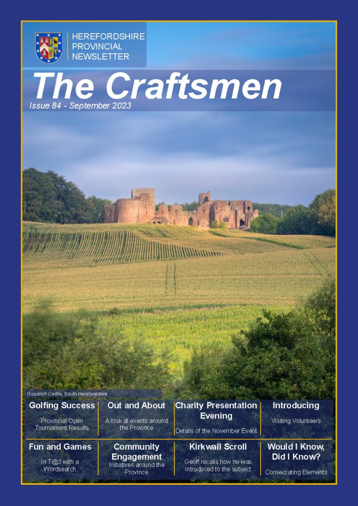 84 The Craftsmen Sept 2023 Front Page