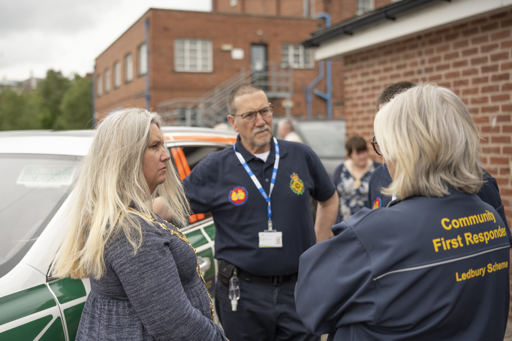 Continuing our support of the Community First Responders across Herefordshire.