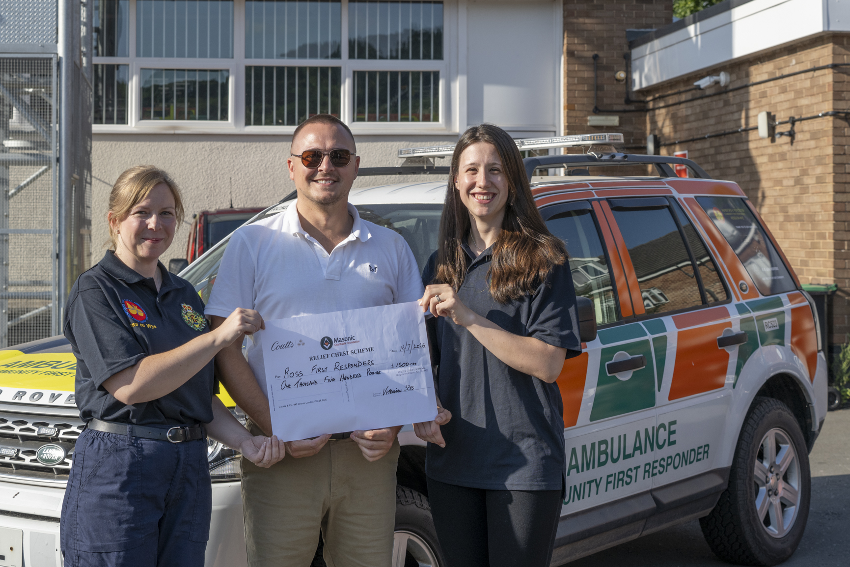 Local Support for Ross Community First Responders