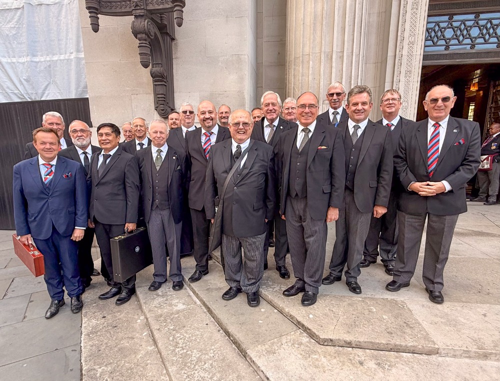 Herefordshire Masons Visit to Quarterly Communications.